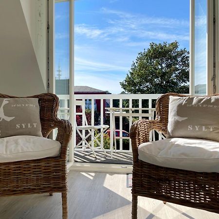 Haus Duenenrose App 2 Mit Balkon Lägenhet Westerland Exteriör bild